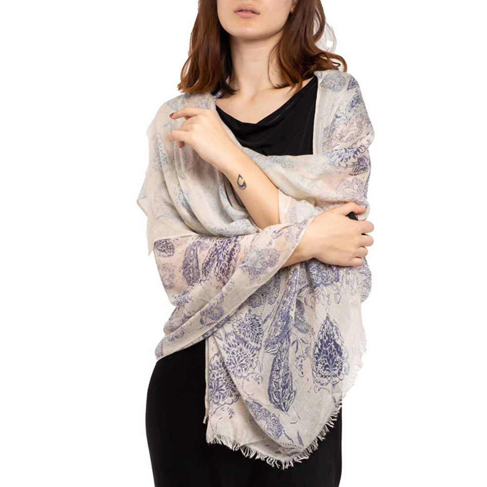 Pashma Scarf Women size 24X76 Tan